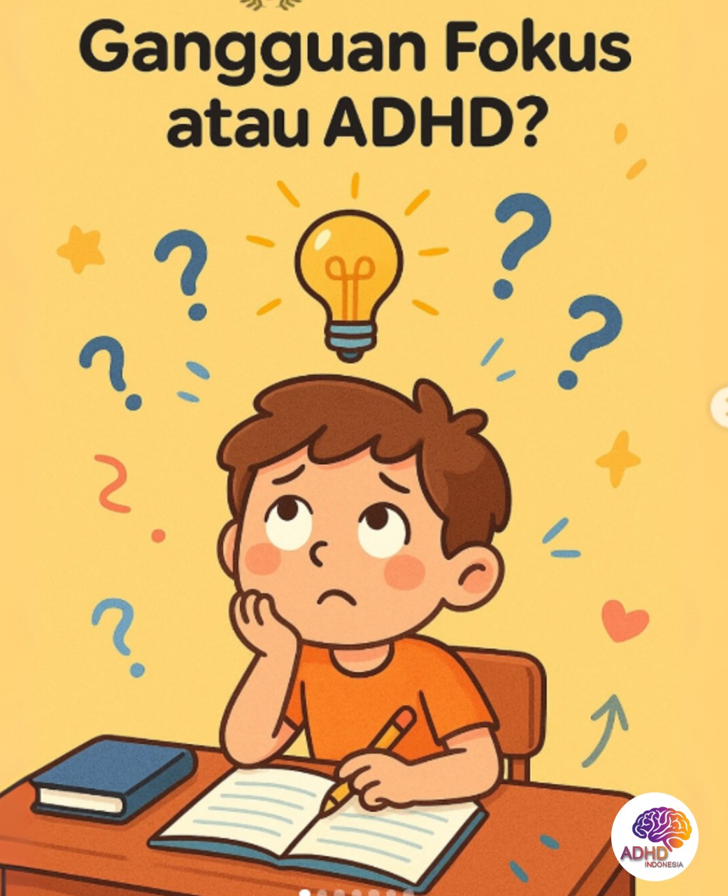 ADHD dan Kesulitan Fokus Anak: Edukasi untuk Keluarga di Kabupaten Kotawaringin Timur