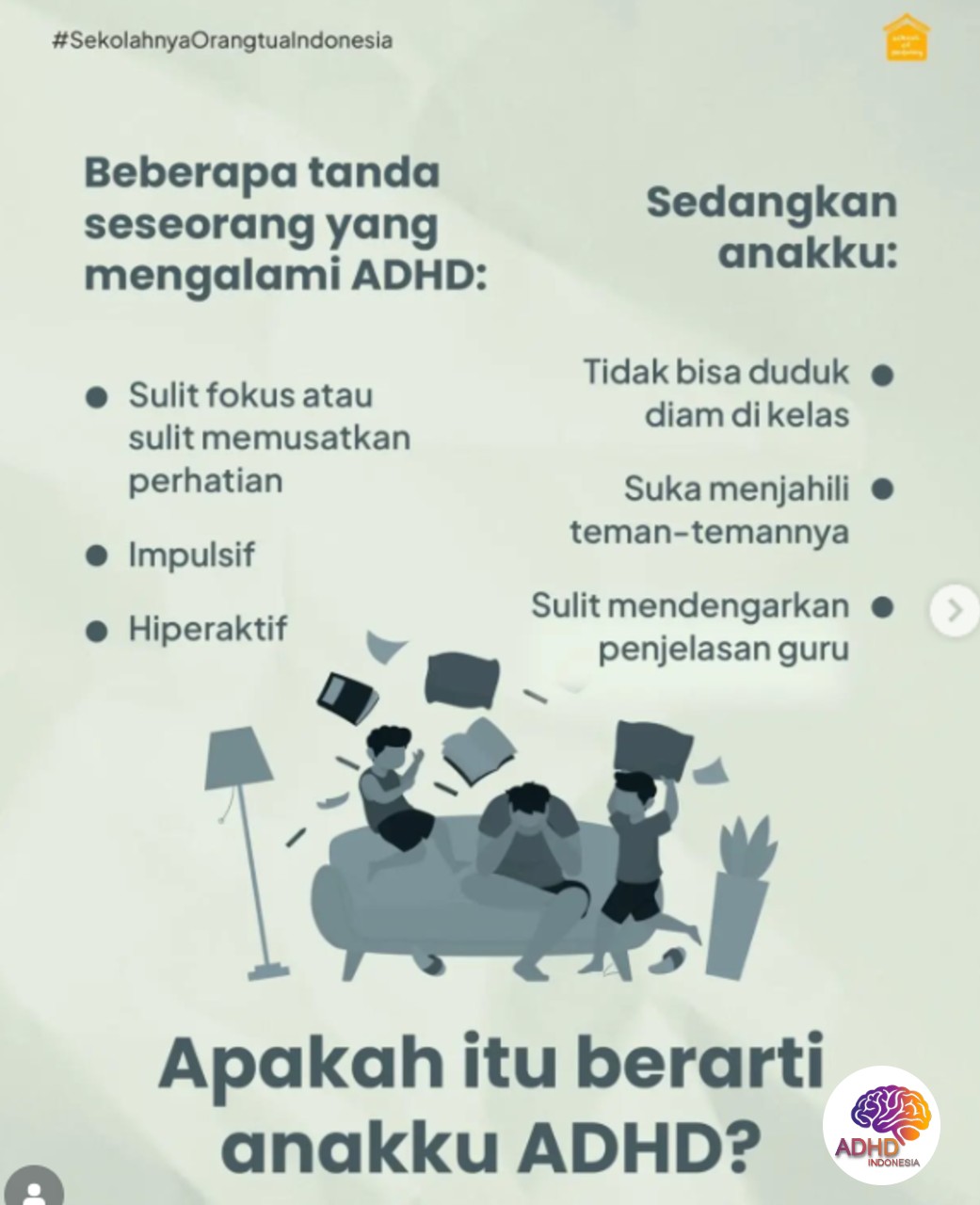 Ciri dan Gejala ADHD pada Anak Usia Dini di Kabupaten Kotawaringin Timur