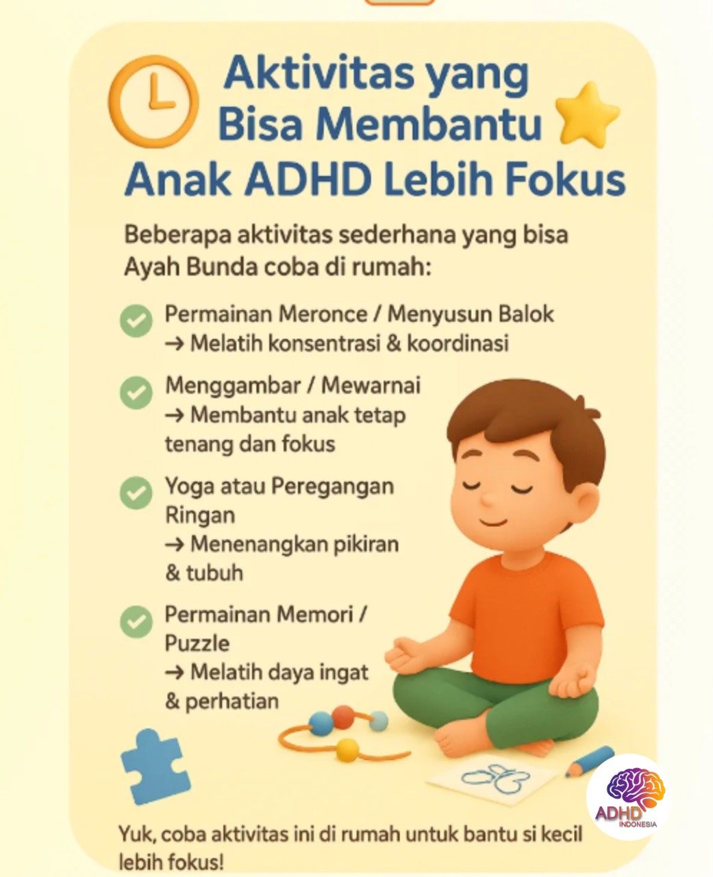 Pendekatan Edukatif yang Tepat untuk Anak ADHD di Kabupaten Kotawaringin Timur